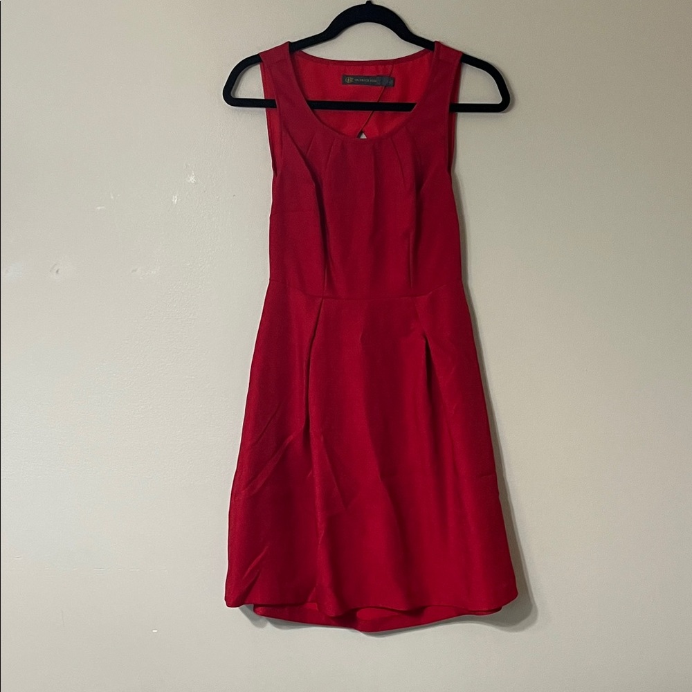 Outback Red Vibrant Sleeveless Mini Dress